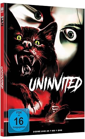 Uninvited - Mediabook - Cover B - Limited Edition (4K Ultra HD) (+ Blu-ray) (+ DVD)