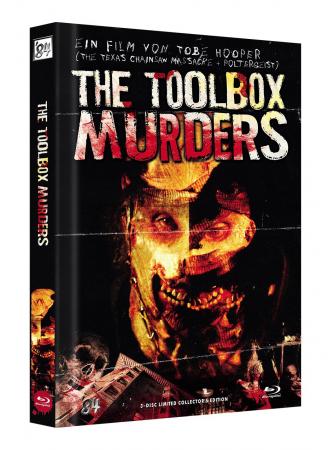 The Toolbox Murders (2003) | 3-Disc Collectors Edition Mediabook - Cover B  (limitiert u. nummeriert auf 444 Stk.)