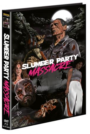 Slumber Party Massacre (2021) - 2-Disc Mediabook (Cover A) - limitiert auf 555 Stück