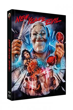 New Year‘s Evil - Mediabook - Cover B Limited Collector‘s Edition Nr. 67 - Limitiert auf 333 Stück