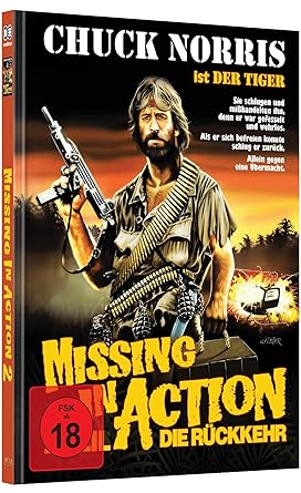 Missing in Action 2 - Die Rückkehr - Mediabook - Cover A - Limited Edition (Blu-ray+DVD)
