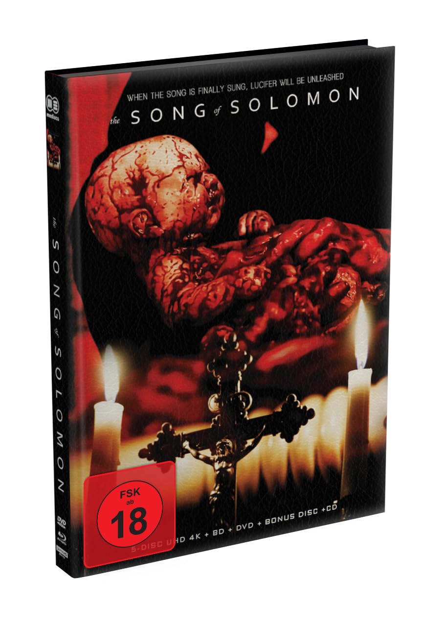 American Guinea Pig - The Song of Solomon - 4K UHD/BD/2DVD/CD - 5-Disc Mediabook Cover A