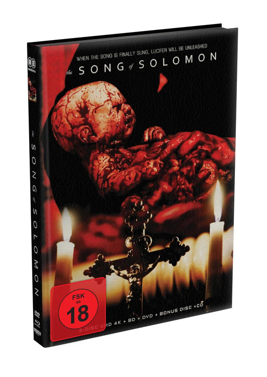 American Guinea Pig - The Song of Solomon - 4K UHD/BD/2DVD/CD - 5-Disc Mediabook Cover A