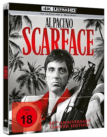 Scarface (1983) - Limited Steelbook [4K Ultra HD & Blu-ray]