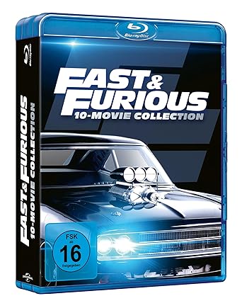 Fast & Furious - 10-Movie-Collection [Blu-ray]