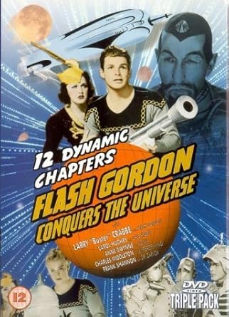 Flash Gordon - Conquers The Universe  DVD  GEBRAUCHT  IMPORT OHNE DTSCH TON