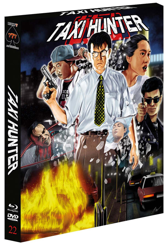 BR+DVD Taxi Hunter Lim. 777 mit Poster & Bierfilz in Scanavo Full-Sleeve Box