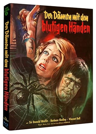 Der Dämon mit den blutigen Händen - Mediabook - Cover B - PHANTASTISCHE FILMKLASSIKER FOLGE NR. 18 [Blu-ray]