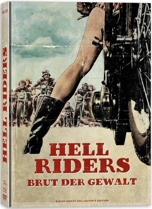 Hell Riders - Brut der Gewalt | Uncut Mediabook Edition - Cover A