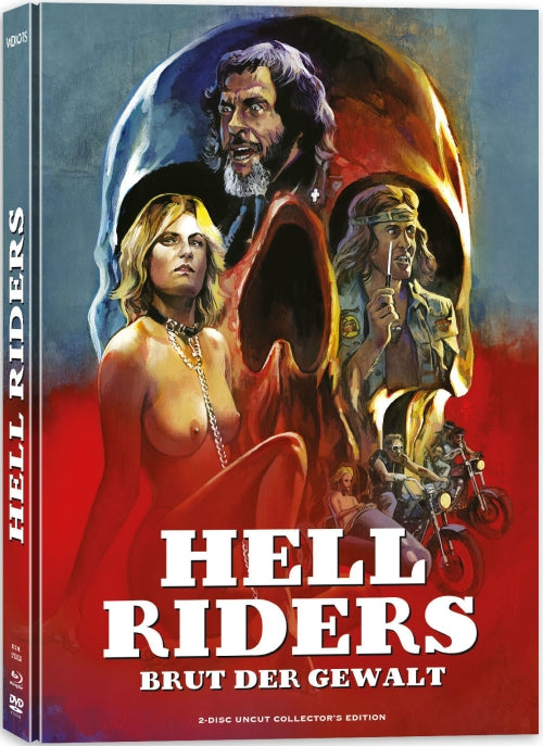 Hell Riders - Brut der Gewalt | Uncut Mediabook Edition - Cover C