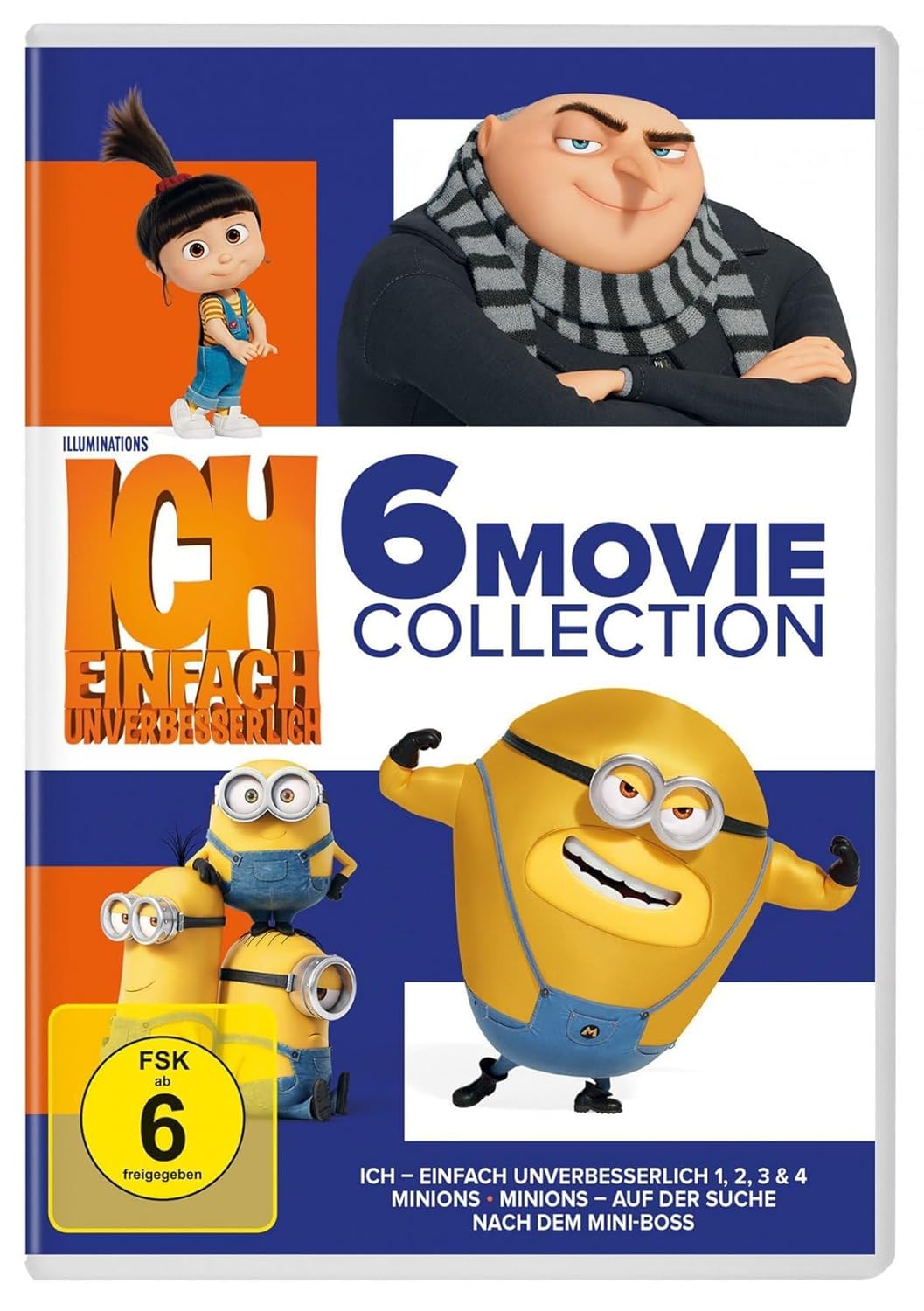 Ich einfach unverbesserlich & Minions - 6-Movie Collection