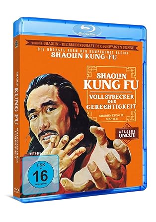 Shaolin Kung Fu - Vollstrecker der Gerechtigkeit (Shaolin Kung Fu Master) Uncut! - Limited Edtion Blu-Ray - Plus Bonusfilm: SHAOLIN – DIE BRUDERSCHAFT DER SCHWARZEN SPINNE