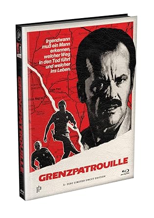 GRENZPATROUILLE (The Border) - 1-Disc wattiertes Mediabook Cover A [Blu-ray] Limited 122 Edition. BITTE BESCHREIBUNG LESEN