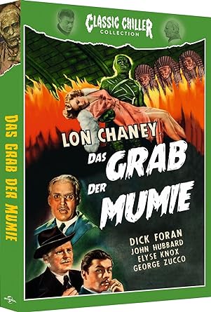 Das Grab der Mumie (1942) - Erstmals in deutscher Sprache - Classic Chiller Collection # 21 - Deutsche Blu-Ray Premiere - Inkl. Hörspiel CD - Limited Edition!