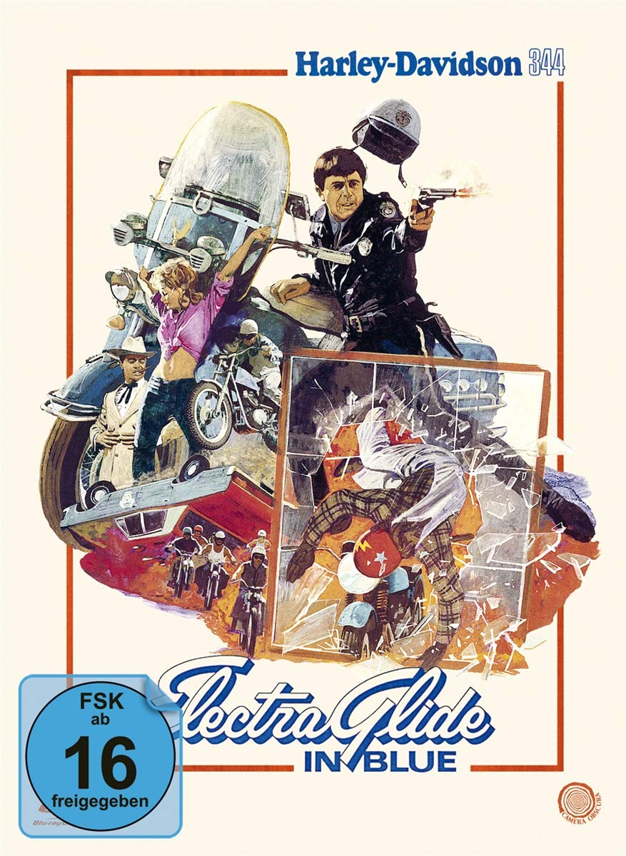 Electra Glide in Blue- Harley davidson 344 | Limited Mediabook