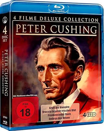 Peter Cushing - Deluxe Collection (4 Blu-ray-Box mit Wendecover)