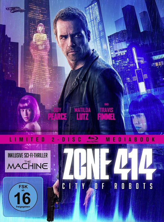 Zone 414 - City of Robots LTD. | Limitiertes Mediabook samt FSK-Umleger