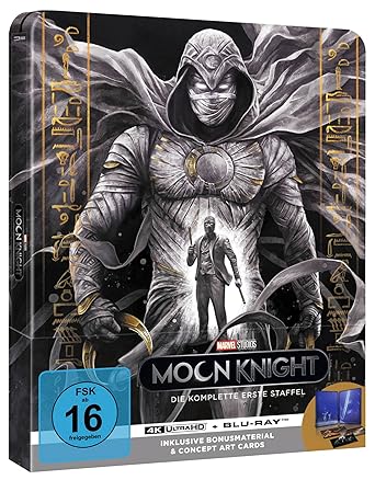 Moon Knight - Staffel 1 - Steelbook - Limited Edition (4K Ultra HD) (+ Blu-ray) [4 Discs]