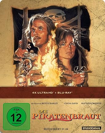 Die Piratenbraut - 4k UHD Exklusiv Limitierte geprägte Steelbook Edition + Blu-ray