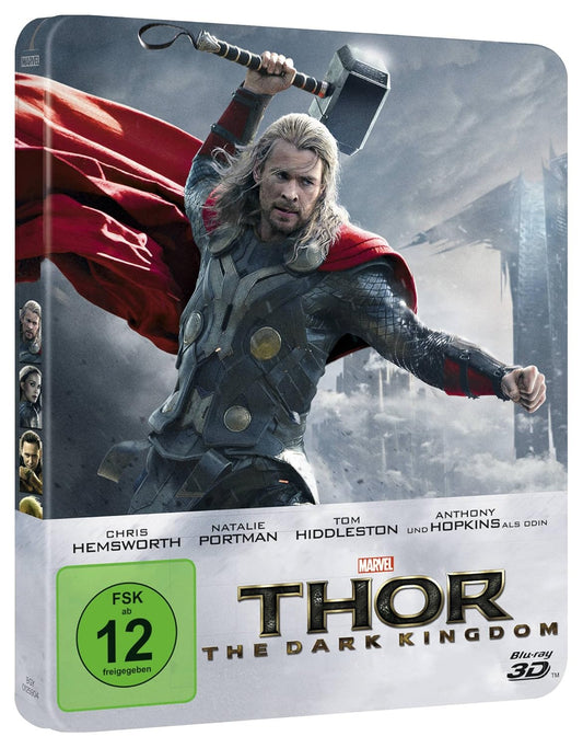 Thor - The Dark Kingdom 3D + 2D Steelbook [3D Blu-ray] GEBRAUCHT