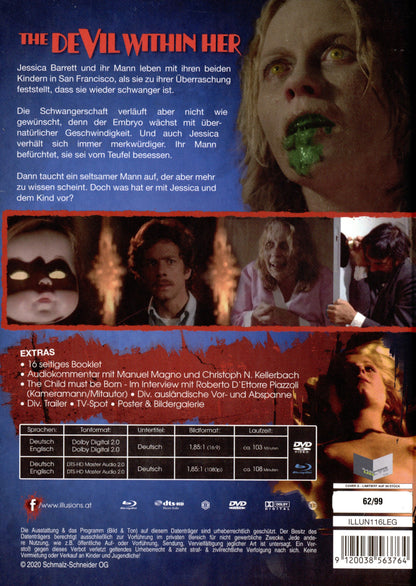 The devil within - Vom Satan gezeugt | Mediabook - Cover G - Limited Edition auf 99 Stück (+ Bonus)
