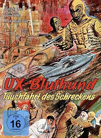 UX Bluthund - Tauchfahrt des Schreckens - Mediabook - Cover C - Phantastische Filmklassiker Folge Nr. 7 [Blu-ray]