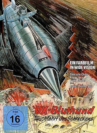 UX Bluthund - Tauchfahrt des Schreckens - Mediabook - Cover A - Phantastische Filmklassiker Folge Nr. 7 [Blu-ray]