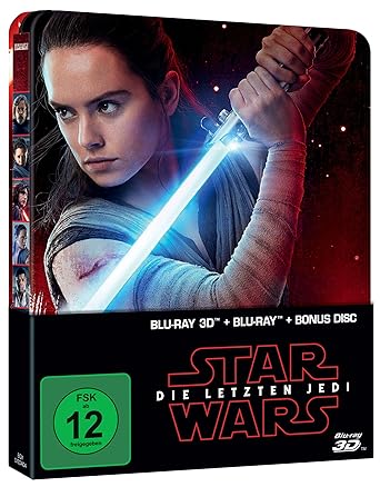 Star Wars: Die letzten Jedi (2D & 3D Steelbook Edition) [3D Blu-ray] [Limited Edition]  GEBRAUCHT