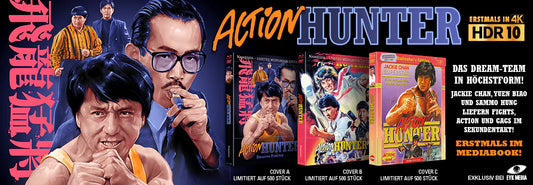 ACTION HUNTER | FULLSET 3 MEDIABOOKS - COVER A-C