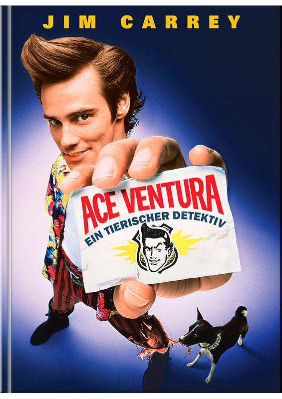 ACE VENTURA - EIN TIERISCHER DETEKTIV (Blu-Ray) (2Discs) - Cover A - Mediabook - Limited Edition - 3 Filmfassungen