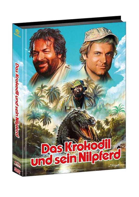 Das Krokodil und sein Nilpferd | Mediabook Wattiert Cover A