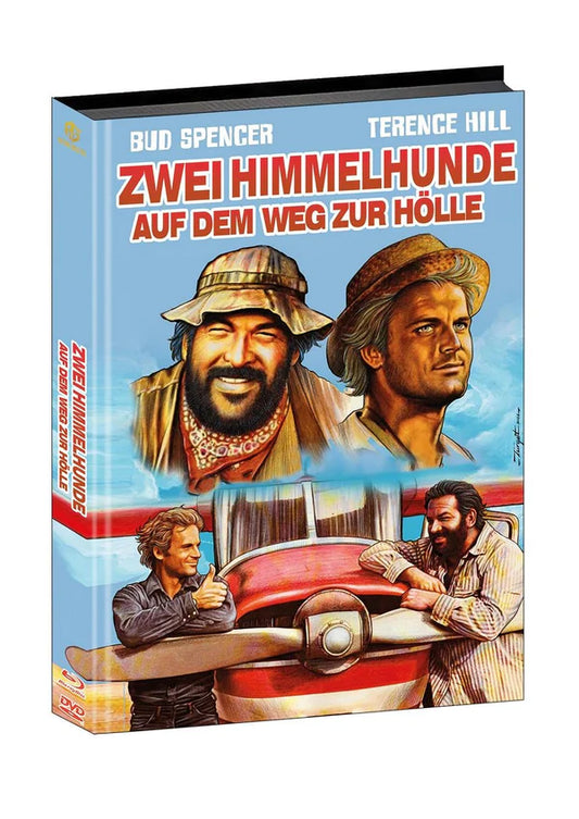 Zwei Himmelhunde auf dem Weg zur Hölle | Mediabook Wattiert - Cover B