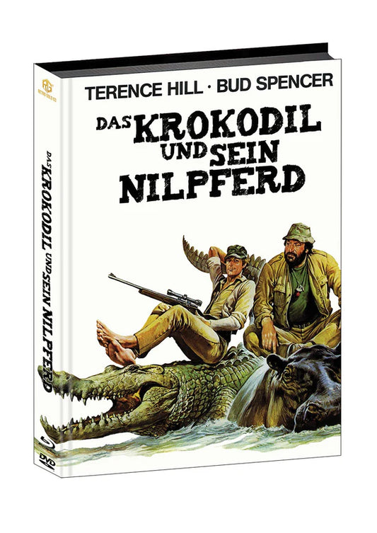 Das Krokodil und sein Nilpferd | Mediabook Wattiert Cover B