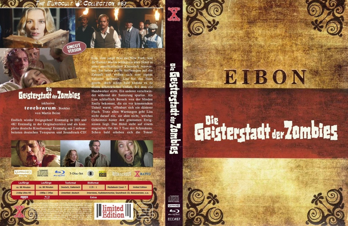 Die Geisterstadt der Zombies | Mediabook - Cover F