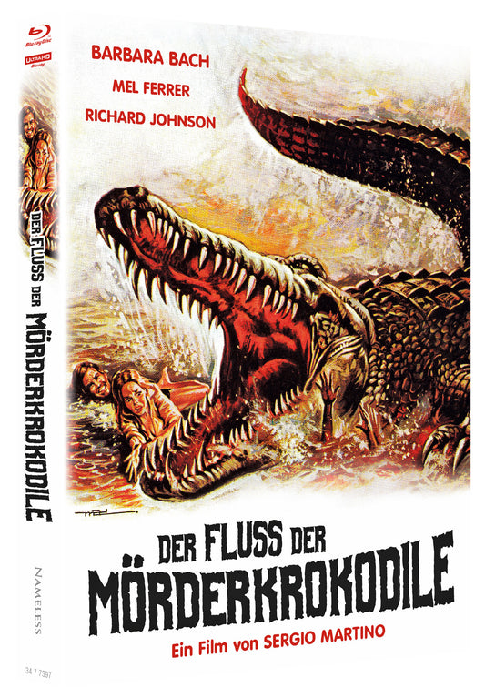 DER FLUSS DER MÖRDERKROKODILE | MEDIABOOK - COVER B - UNCUT