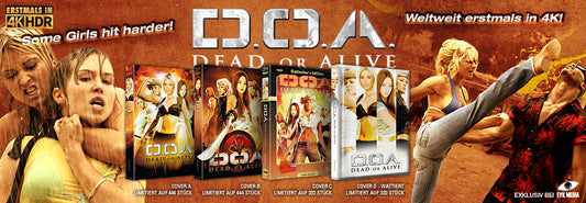 D.O.A - DEAD or ALIVE | FULL-SET 4 MEDIABOOK