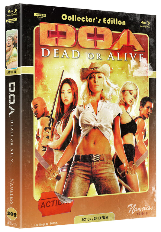 D.O.A - DEAD or ALIVE | MEDIABOOK - COVER C