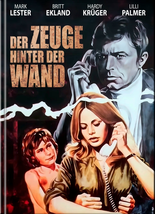 Der Zeuge hinter der Wand - Uncut Mediabook Edition - Cover A [DVD  & Blu-Ray]