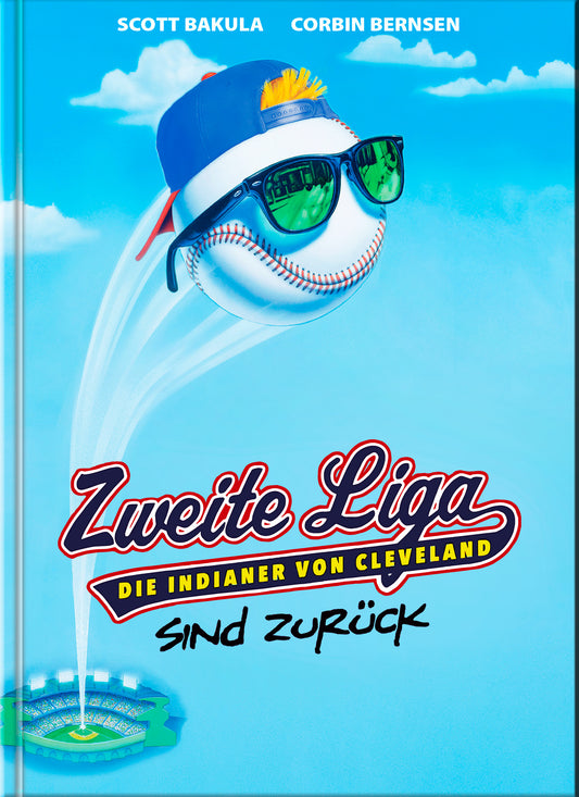 INDIANER VON CLEVELAND 3, DIE: ZWEITE LIGA - DIE INDIANER VON CLEVELAND SIND ZURÜCK (Blu-Ray+DVD) - Cover A - Mediabook - Limited Edition - Uncut