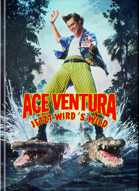 ACE VENTURA 2 - JETZT WIRD’S WILD (Blu-Ray+DVD) - Cover A - Mediabook - Limited Edition