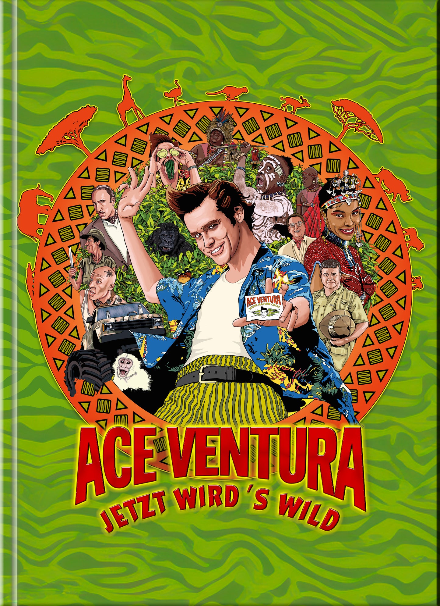 ACE VENTURA 2 - JETZT WIRD’S WILD | Limited Edition Mediabook - Cover B