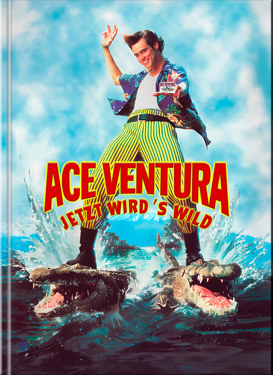 ACE VENTURA 2 - JETZT WIRD’S WILD (Blu-Ray+DVD) - Cover D - Mediabook - Limited Edition