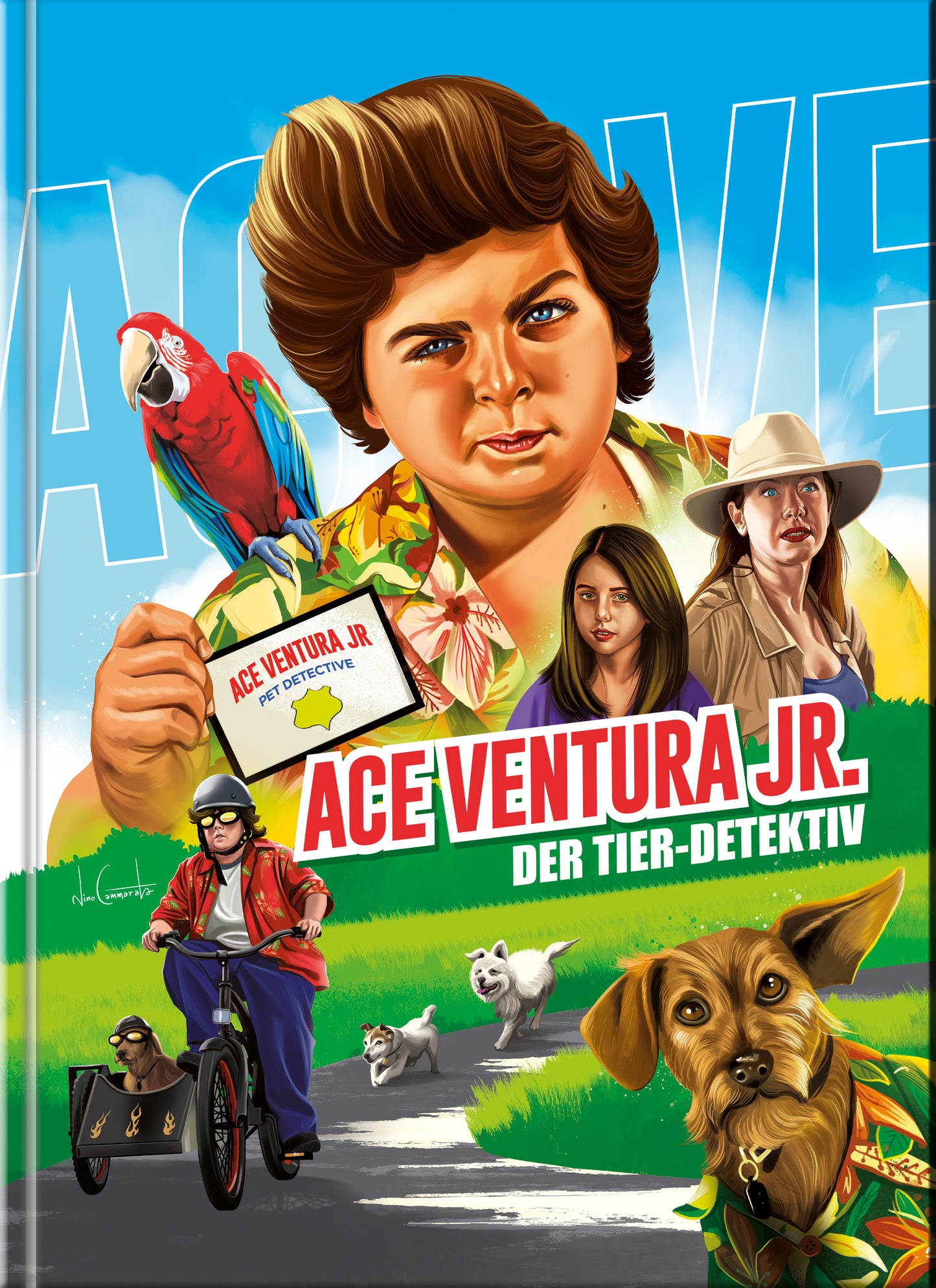 ACE VENTURA JR. - DER TIER-DETEKTIV | Limited Edition Mediabook - Cover C