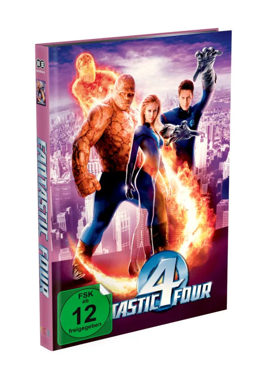 FANTASTIC FOUR – 2-Disc Mediabook Cover B (Blu-ray + DVD) Limited 500 Edition