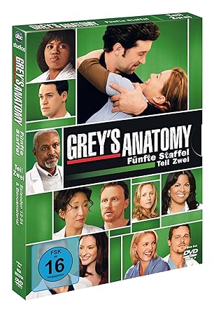 Grey's Anatomy: Die jungen Ärzte - Fünfte Staffel, Teil Zwei [4 DVDs]  GEBRAUCHT