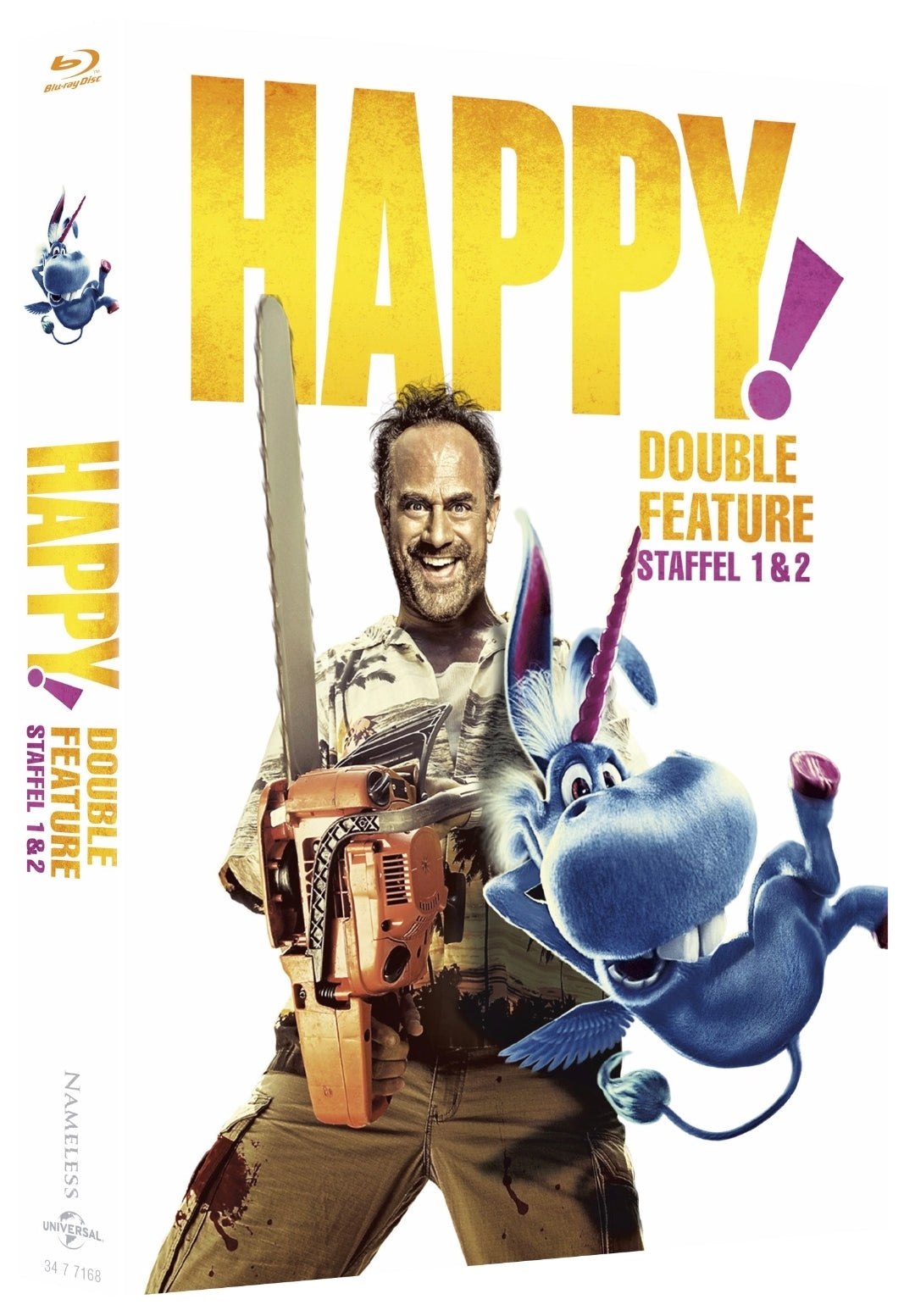 HAPPY | DOUBLE - FEATURE - STAFFEL 1&2 - BIGBOOK COVER B