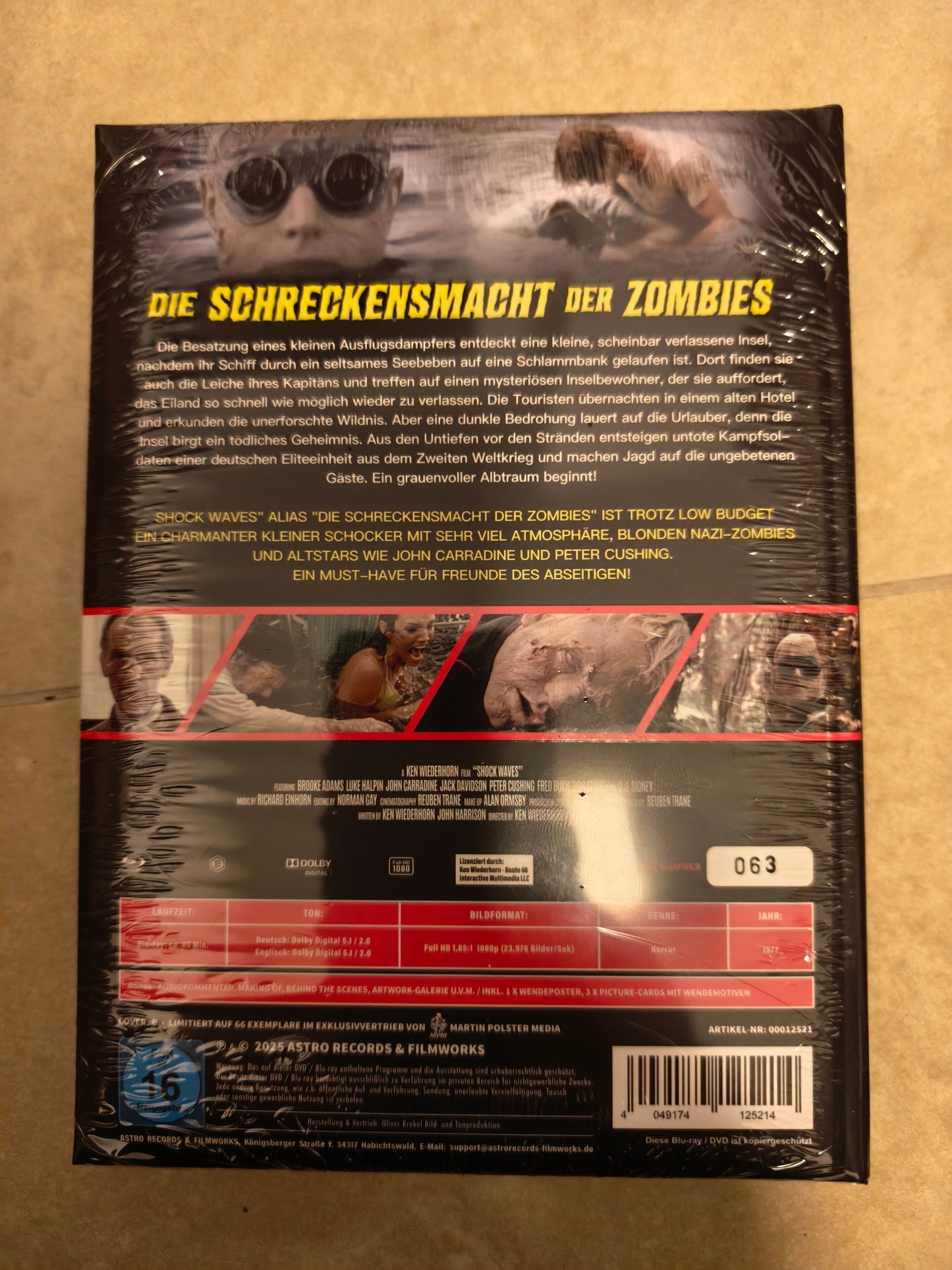 Die Schreckensmacht der Zombies (MPM Mediabook Cover B - Wattiert)