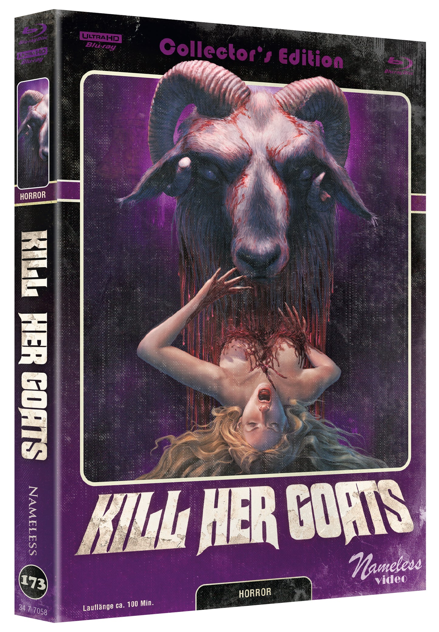 KILL HER GOATS | MEDIABOOK - COVER C RETRO