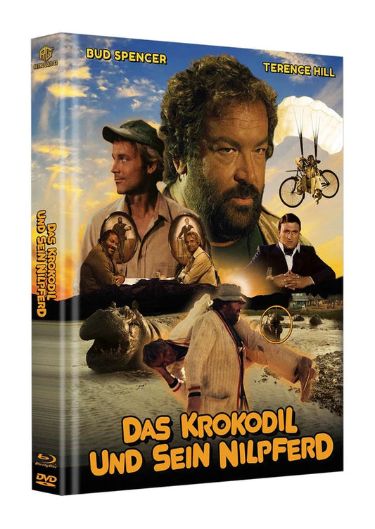 Das Krokodil und sein Nilpferd | Mediabook Unwattiert Cover C