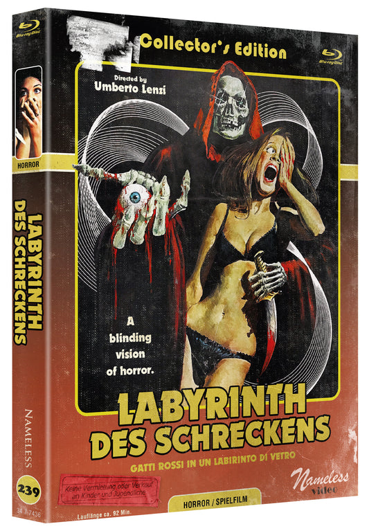 LABYRINTH DES SCHRECKENS | MEDIABOOK - COVER C